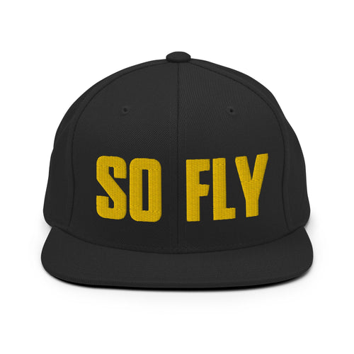 So Fly By Nice Album Art Black Snapback Hat