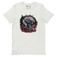 Load image into Gallery viewer, Look At Me Now, Brute Villain Lizard Character, Wolf Grey Colorway Adults Unisex Ash T-Shirt
