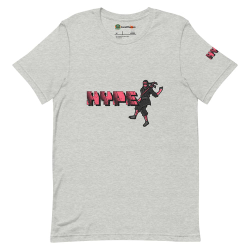 Hype, Dancing Ninja Character Adults Unisex Athletic Heather T-Shirt