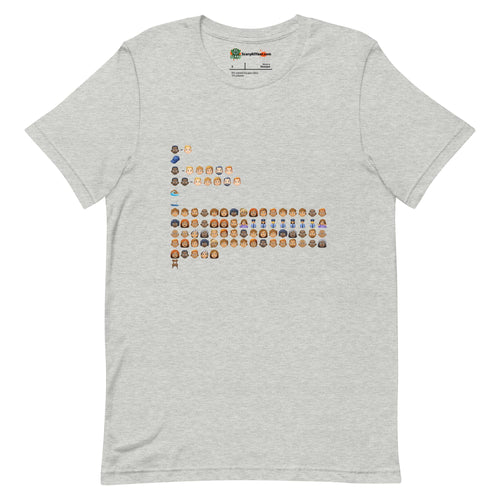 The Montgomery Brawl, Emoji Storyline Adults Unisex Athletic Heather T-Shirt