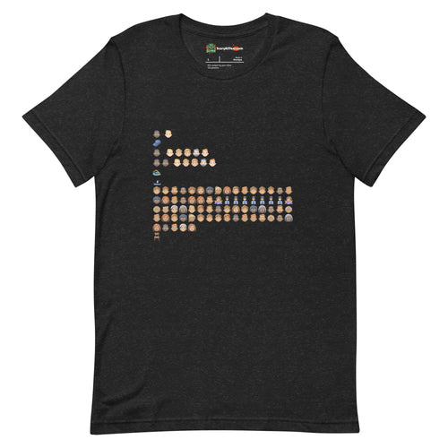 The Montgomery Brawl, Emoji Storyline Adults Unisex Black Heather T-Shirt