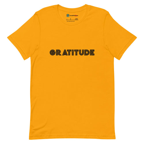 Gratitude XI Adults Unisex T-Shirt