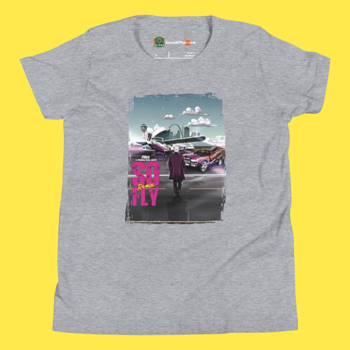 So Fly By Nice Album Art Kids Unisex Athletic Gray T-Shirt